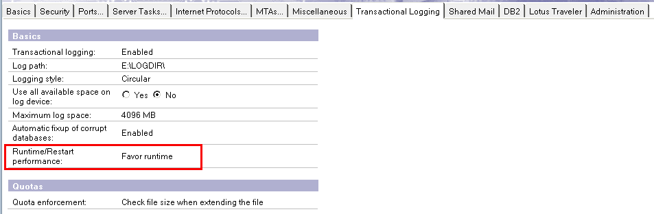 Image:Domino server best disk configuration [Performance Tip]